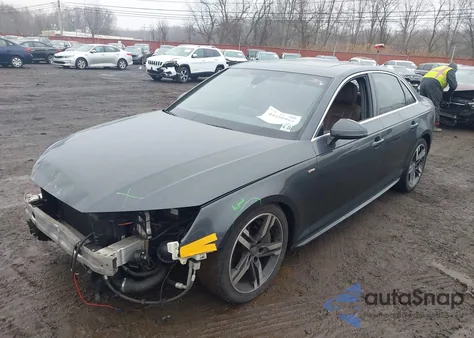 2017 Audi A4 2.0T Premium z USA, uszkodzony, nr VIN WAUENAF46HN065745